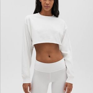 TNA Tour Cropped Long Sleeve (GREY)